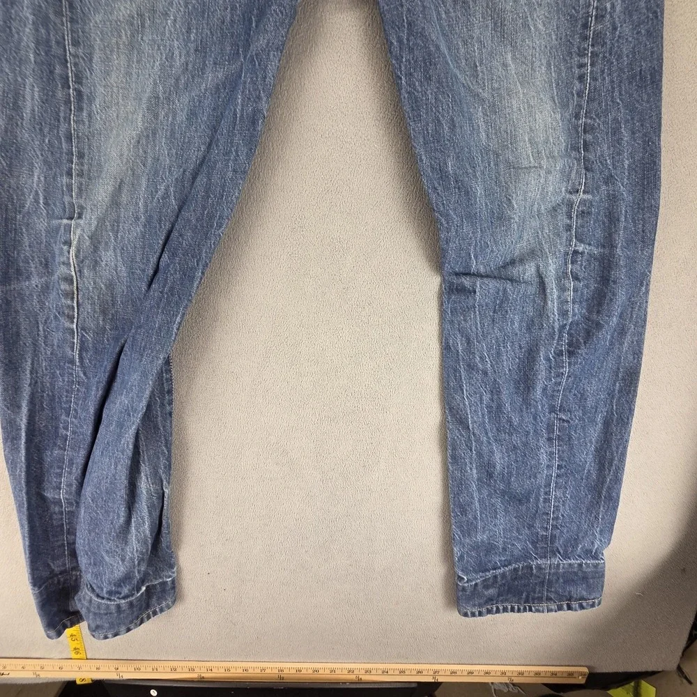 Vintage Levis Engineered Jeans Mens 32x32 Blue Twisted Button Fly Medium Wash